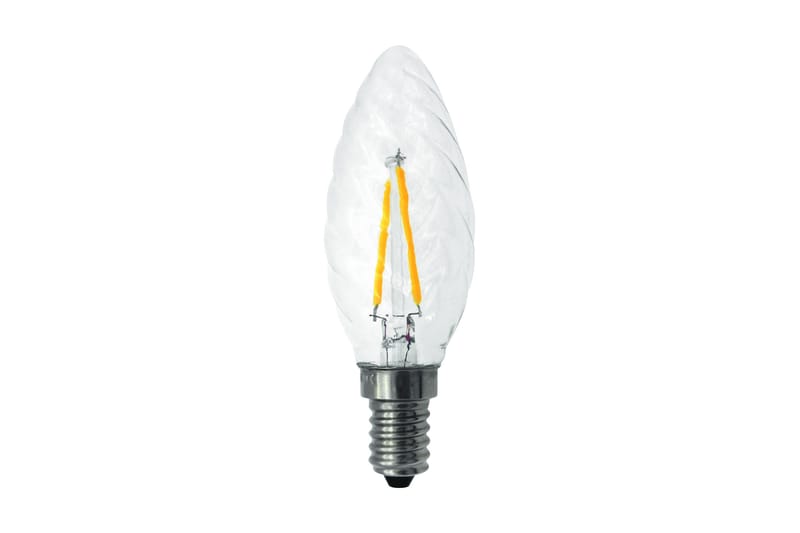 Kron/Twist LED-pære 1,8W E14 2700K Filament - Belysning - Lyspærer & lyskilder - LED-belysning