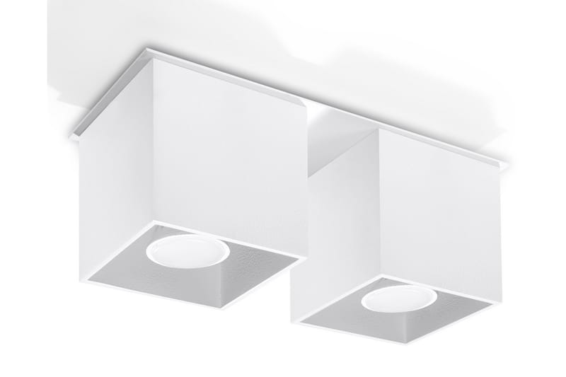Quad Spotlight 2 Pærer Hvit - Sollux Lighting - Belysning - Innendørsbelysning & Lamper - Vegglampe
