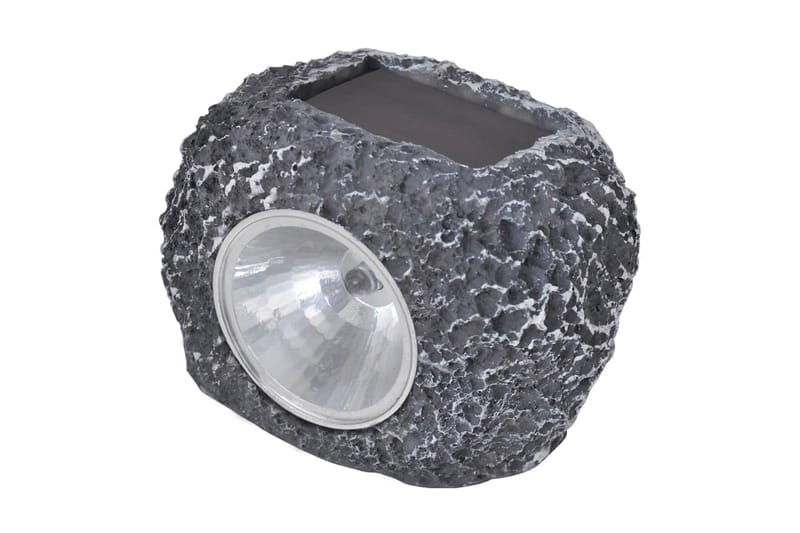Utendørs Solcellpanel Drevet LED Stein Spotlys 12 stk - Belysning - Utebelysning - Stolpelykt & portlykt