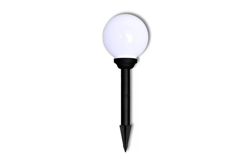 Utendørs Soldrevet Ball Lys LED 20cm 3 stk - Hvit - Belysning - Utebelysning - Stolpelykt & portlykt
