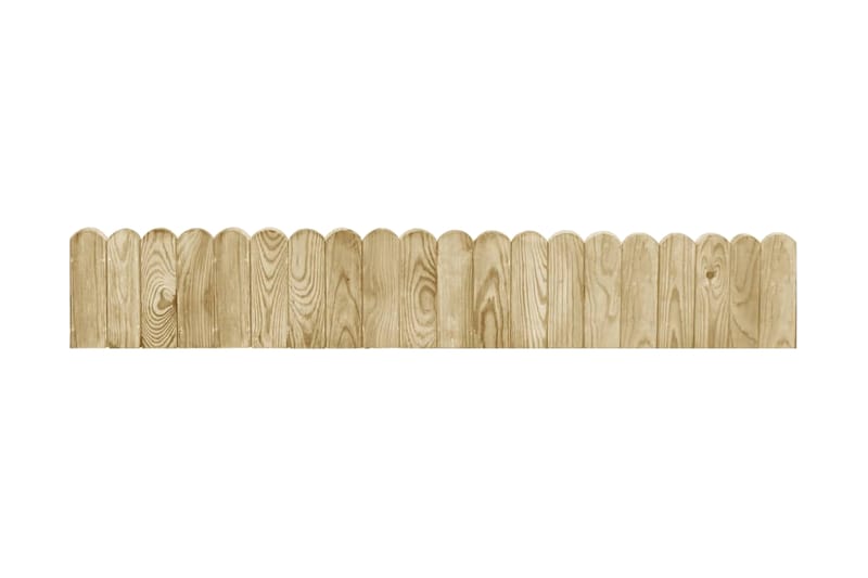 Hagekantruller 3 stk 120 cm impregnert furu - Grønn - Hage - Dyrking & hagearbeid - Dyrking - Plantestøtte - Bedkant