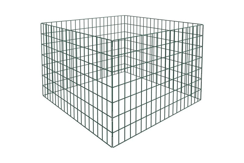 Kompostkasse med kvadratisk netting 100 x 100 x 70 cm - Møbler - Sofaer - Sovesofaer