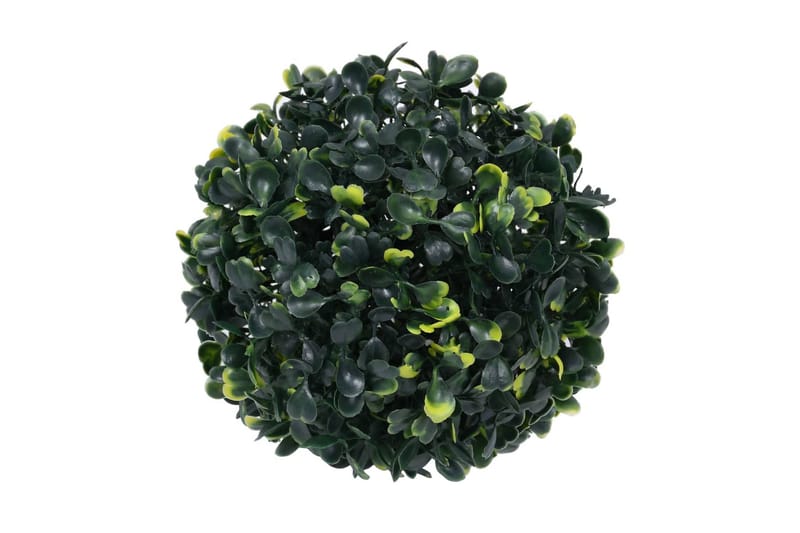 Kunstige buksbomballer 2 stk 22 cm - grønn - Hage - Dyrking & hagearbeid - Planter - Hekkplanter - Buksbom