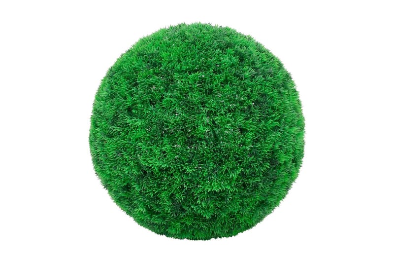 Kunstige buksbomballer 2 stk 27 cm - grønn - Hage - Dyrking & hagearbeid - Planter - Hekkplanter - Buksbom