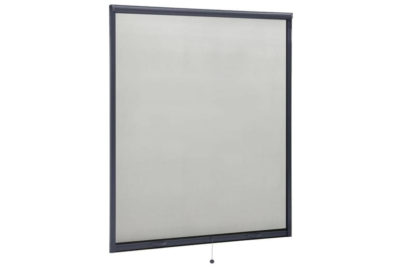 Nedrullbar insektskjerm for vinduer antrasitt 160x170 cm - Antrasittgrå - Hage - Hagedekorasjon & utemiljø - Myggnett