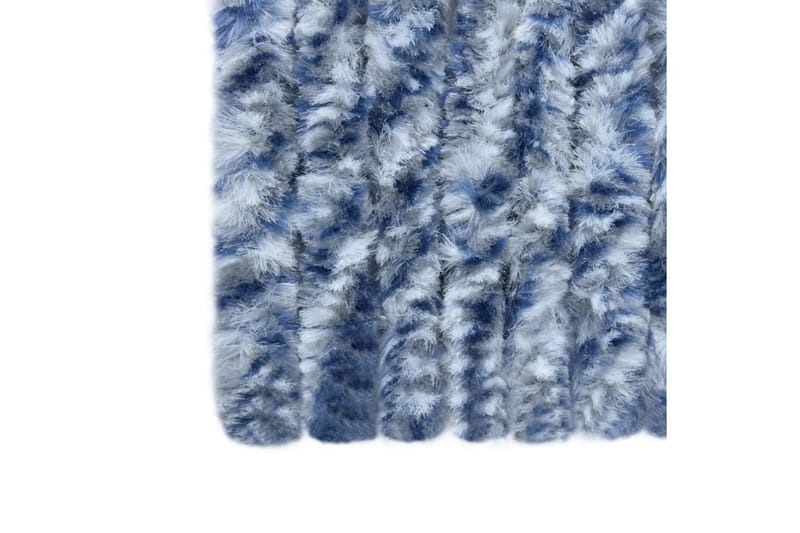 Insektgardin 90x220 cm blå, hvit og sølv - Hage - Utemiljø - Hagedekorasjon - Myggnett