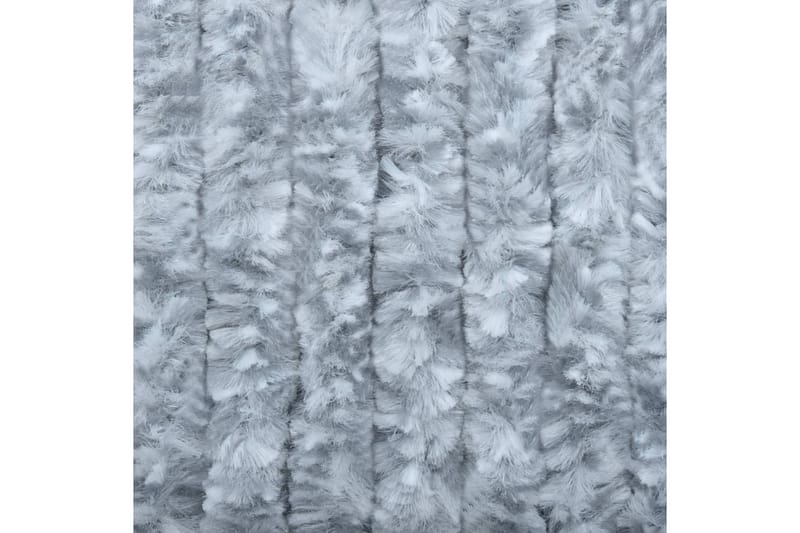 Insektgardin hvit og grå 90x200 cm chenille - Hvit - Hage - Utemiljø - Hagedekorasjon - Myggnett