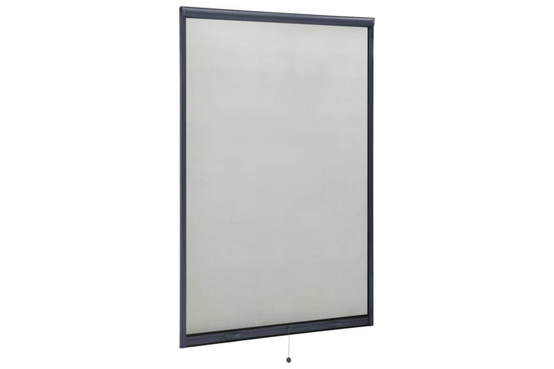 Nedrullbar insektskjerm for vinduer antrasitt 110x170 cm - Antrasittgrå - Hage - Dyrking & hagearbeid - Dyrking - Skadedyrbekjempelse - Myggbeskyttelse