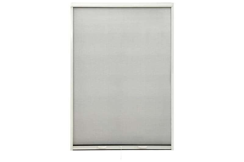 Nedrullbar insektskjerm for vinduer hvit 110x170 cm - Hvit - Hage - Utemiljø - Hagedekorasjon - Myggnett
