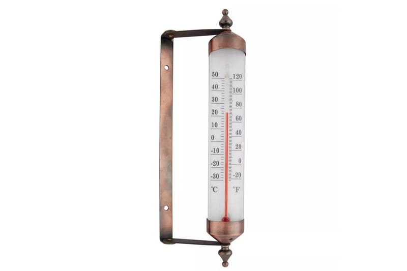 Esschert Design Vindu-termometer 25 cm TH70 - Hage - Utemiljø - Hagedekorasjon - Regn & temperatur - Utetermometer