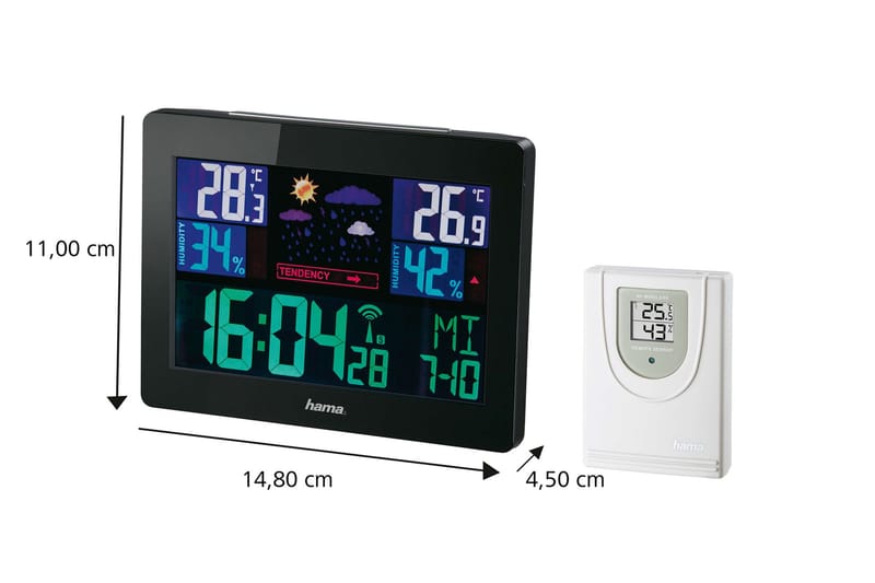 HAMA Værstasjon EWS-1400 - HAMA - Husholdning - Termometer
