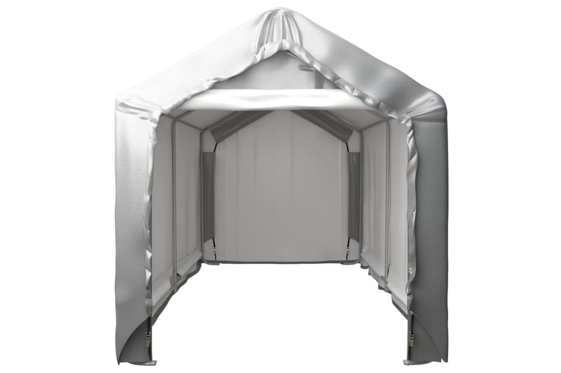 Oppbevaringstelt 180x300 cm stål grå - Grå - Hage - Utemiljø - Utendørsoppbevaring - Hagetelt & oppbevaringstelt