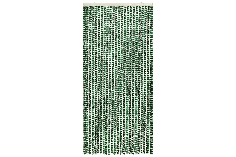 Insektgardin grønn og hvit 100x220 cm chenille - grønn - Hage - Utemiljø - Hagedekorasjon - Myggnett