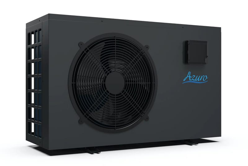 Bassengvarmer Inverter 16 kW - 16kW / 6m3/h Grå - Azuro - Hage - Utendørsbad - Rengjøring til basseng - Sandfilter