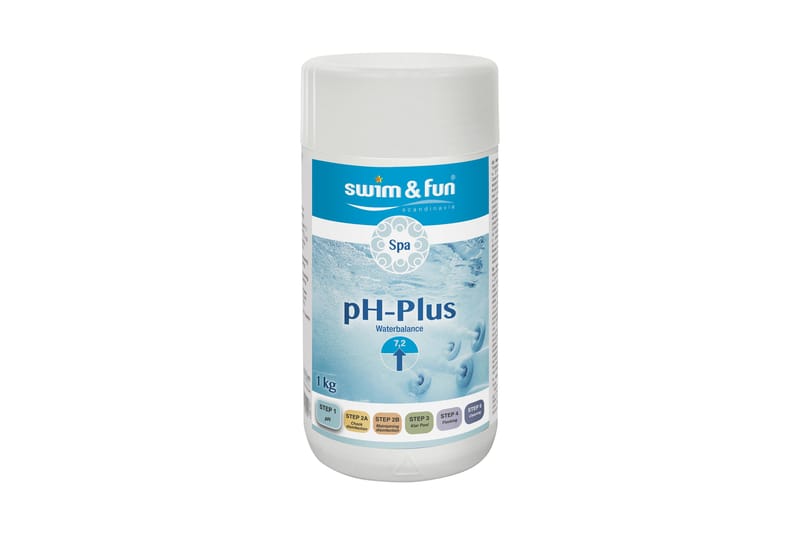 Swim & Fun pH-Plus SPA 1kg - Hage - Utendørsbad - Rengjøring til basseng - Basseng kjemi & klortabletter