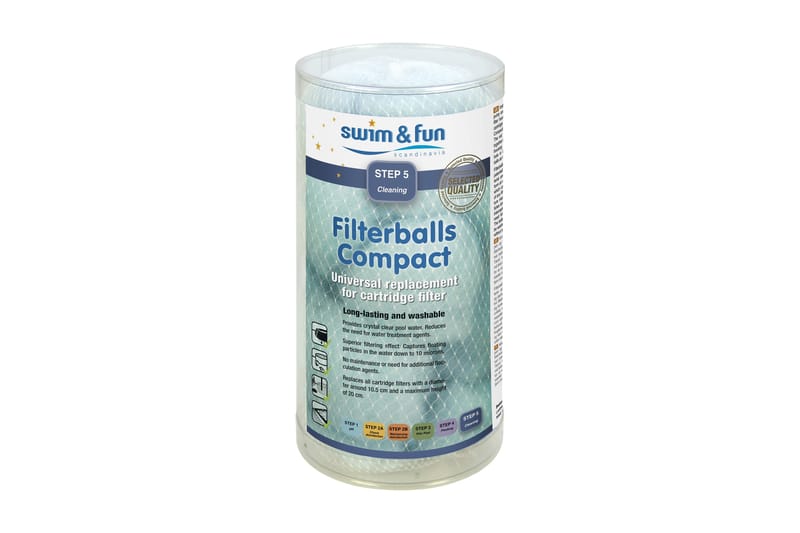 FilterBalls Compact (patronfilter) - Hage - Utendørsbad - Rengjøring til basseng - Patronfilter