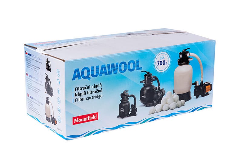 Aqua Wool for sandfilter 450g - Azuro - Hage - Utendørsbad - Rengjøring til basseng - Sandfilter
