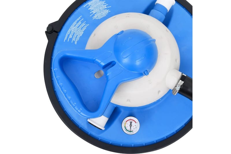 Sandfilterpumpe blå og svart 385x620x432 mm 200 W 25 L - Hage - Utendørsbad - Rengjøring til basseng - Sirkulasjonspumpe & bassengpumpe