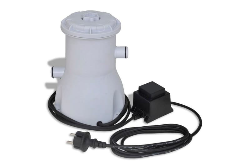 Svømmebasseng Filterpumpe 2000 L/h - Hage - Utendørsbad - Rengjøring til basseng - Sirkulasjonspumpe & bassengpumpe