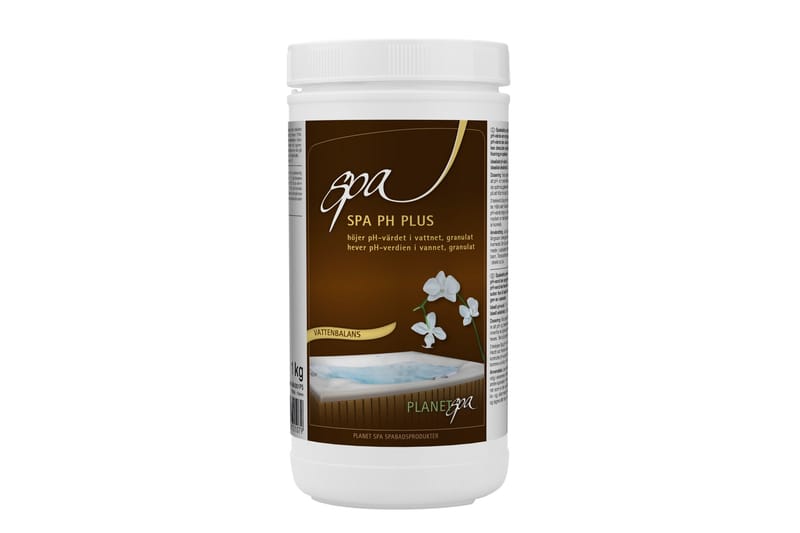 Spa pH Plus - Øker pH - Hage - Utendørsbad - Rengjøring til basseng - Spabad kjemi & klortabletter