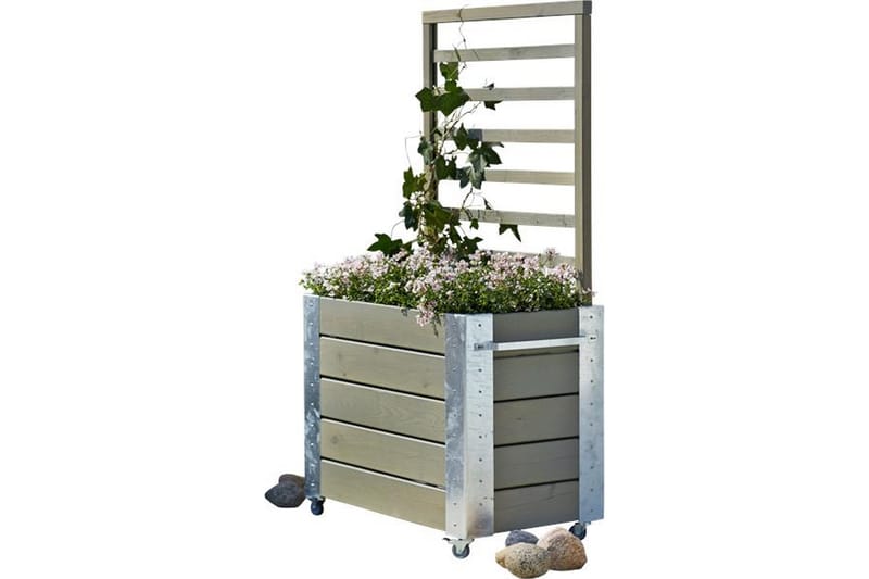 Cubic Blomsterkassse/Romavdeler 87x50x155 cm med stålhjørne - Hagemøbler - Øvrig utendørs - Tilbehør utendørs - Hagekrukker