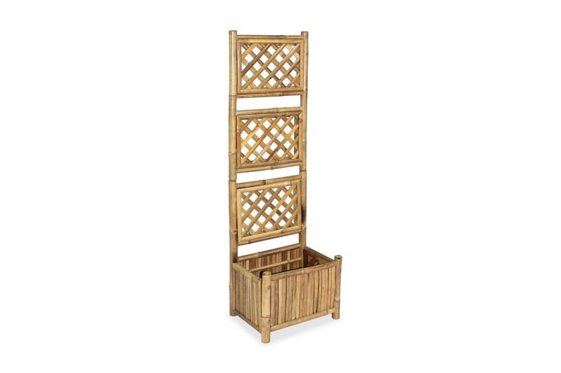 Høybed med espalier bambus 40 cm - Hagemøbler - Øvrig utendørs - Tilbehør utendørs - Hagekrukker