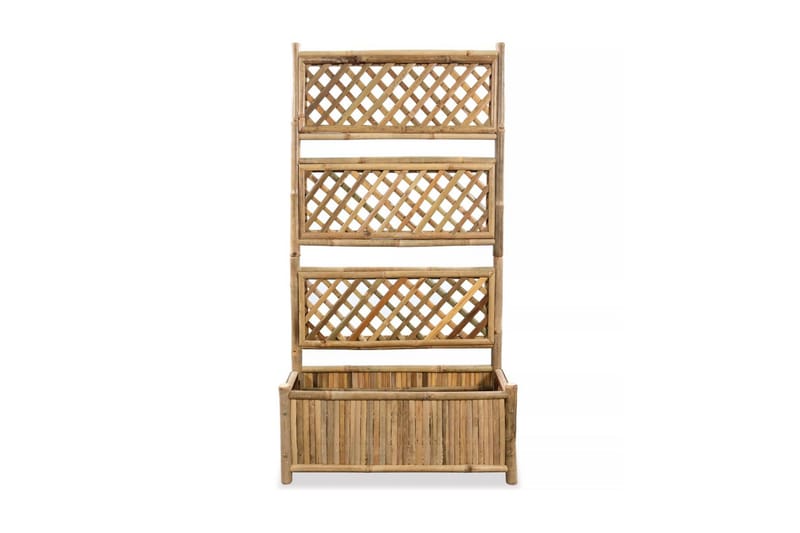 Høybed med espalier bambus 70 cm - Hagemøbler - Øvrig utendørs - Tilbehør utendørs - Hagekrukker
