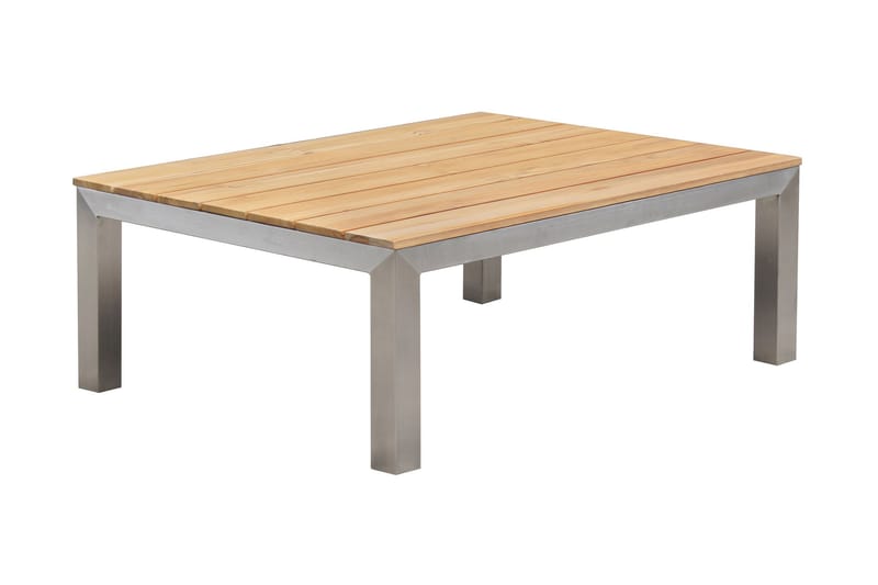 Loungebord 90 cm Sølv - Sølv - Hagemøbler - Hagebord - Sidebord