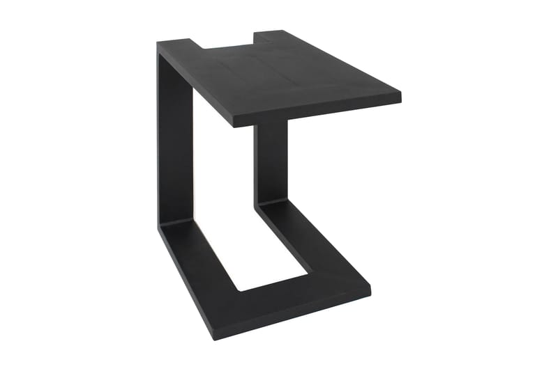 OUTFLEXX Sidebord Svart - Svart - Hagemøbler - Balkong - Balkongmøbler - Balkongbord
