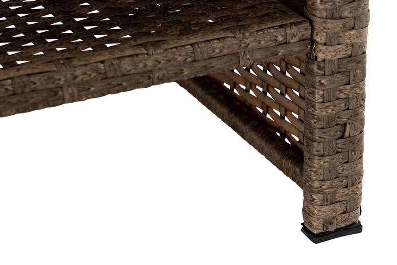 Wisconsin Bord 110 cm Kunstrotting/Sand - Hagemøbler - Balkong - Balkongmøbler - Balkongbord