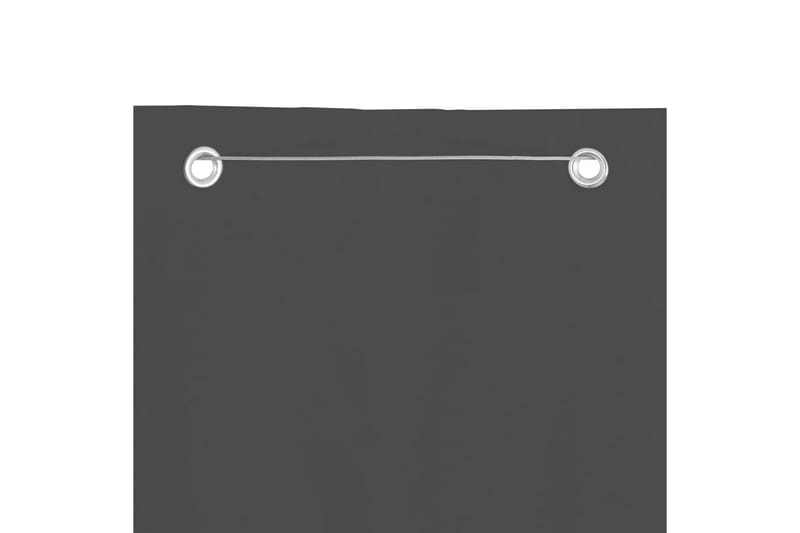 Balkongskjerm antrasitt 120x240 cm oxfordstoff - Antrasittgrå - Hagemøbler - Balkong - Sikkerhet & vindbeskyttelse balkong - Balkongbeskyttelse