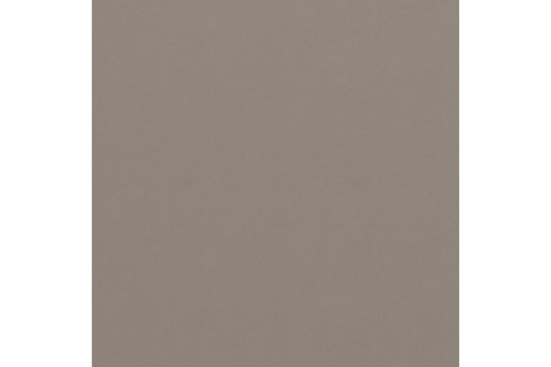 Balkongskjerm gråbrun 75x300 cm oxfordstoff - Taupe - Hagemøbler - Balkong - Sikkerhet & vindbeskyttelse balkong - Balkongbeskyttelse