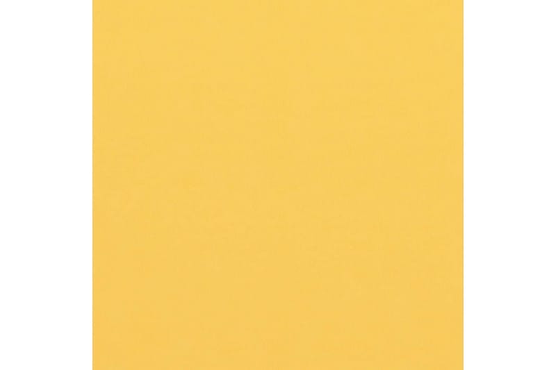 Balkongskjerm gul 120x400 cm oxfordstoff - Gul - Hagemøbler - Balkong - Sikkerhet & vindbeskyttelse balkong - Balkongbeskyttelse