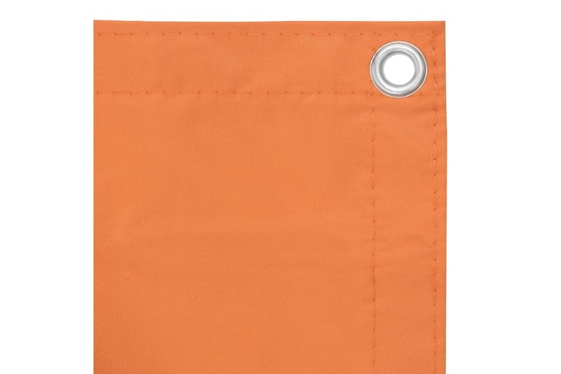 Balkongskjerm oransje 120x300 cm oxfordstoff - Oransj - Hagemøbler - Balkong - Sikkerhet & vindbeskyttelse balkong - Balkongbeskyttelse