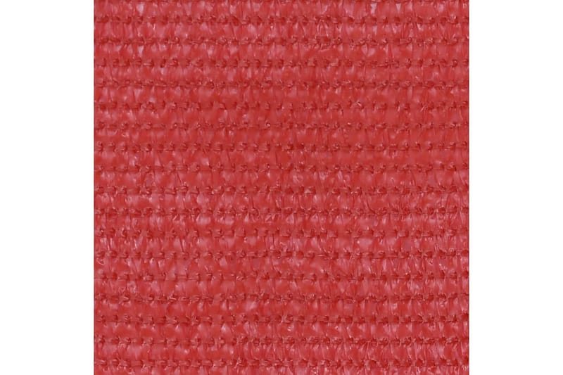 Balkongskjerm rød 75x300 cm HDPE - Rød - Hagemøbler - Balkong - Sikkerhet & vindbeskyttelse balkong - Balkongbeskyttelse