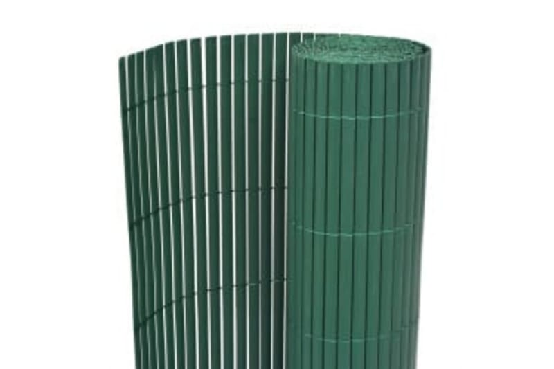 Dobbelsidet hagegjerde 110x300 cm grønn - grønn - Hagemøbler - Balkong - Sikkerhet & vindbeskyttelse balkong - Balkongbeskyttelse