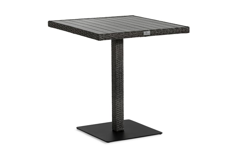 Bahamas Cafébord 70x70 cm - Grå - Hagemøbler - Velg etter materiale - Kunstrotting