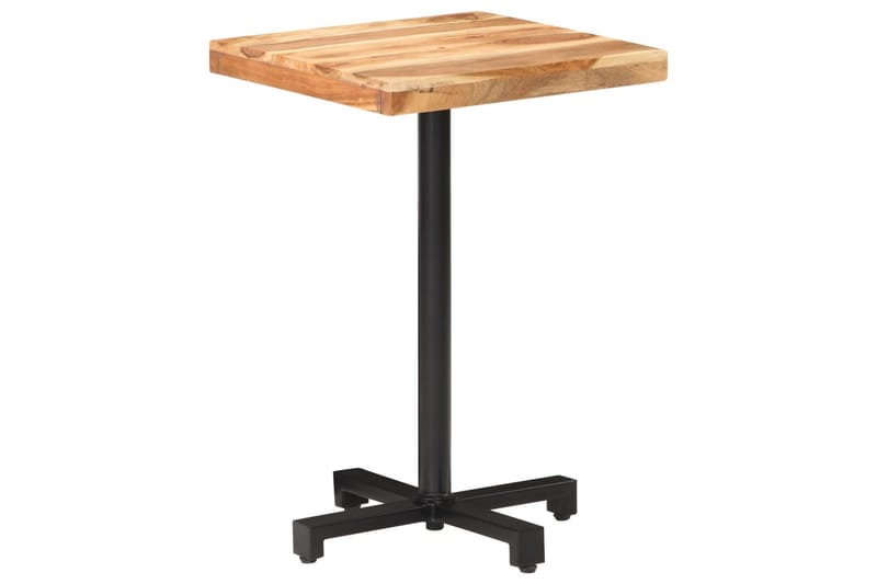 Bistrobord firkantet 50x50x75 cm heltre akasie - Brun - Hagemøbler - Hagebord - Cafebord