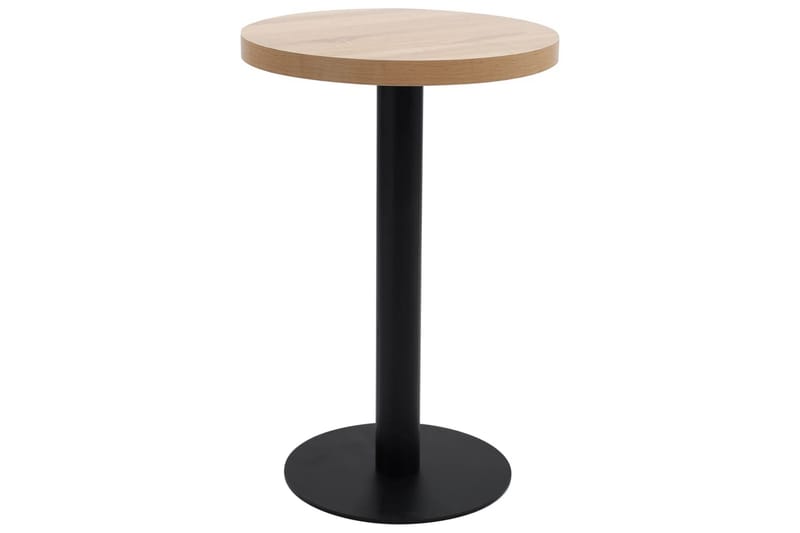 Bistrobord lysebrun 50 cm MDF - Brun - Hagemøbler - Hagebord - Cafebord