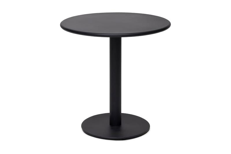 Hillerstorp Näsby Cafébord 70 cm Rund - Svart - Hagemøbler - Hagebord - Cafebord