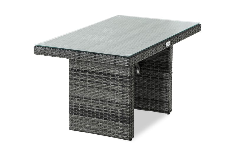 Bahamas Høyt Sofabord 100x60 cm - Grå - Hagemøbler - Balkong - Balkongmøbler - Balkongbord