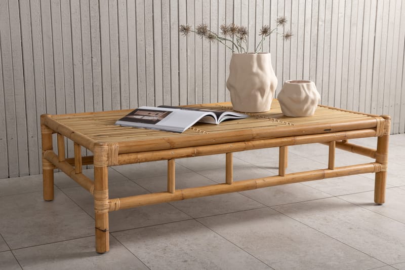 Carrien Sofabord 120 cm Bambus - Hagemøbler - Hagebord - Loungebord & Sofabord utendørs