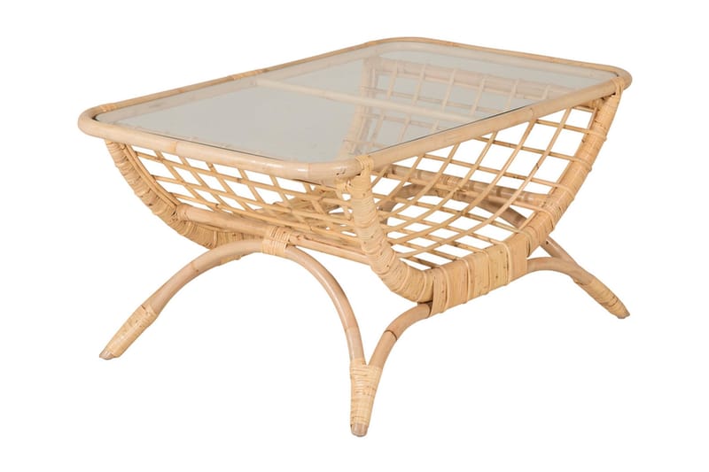 Moana Cafébord 95 cm Tre/natur - Venture Home - Hagemøbler - Balkong - Balkongmøbler - Balkongbord