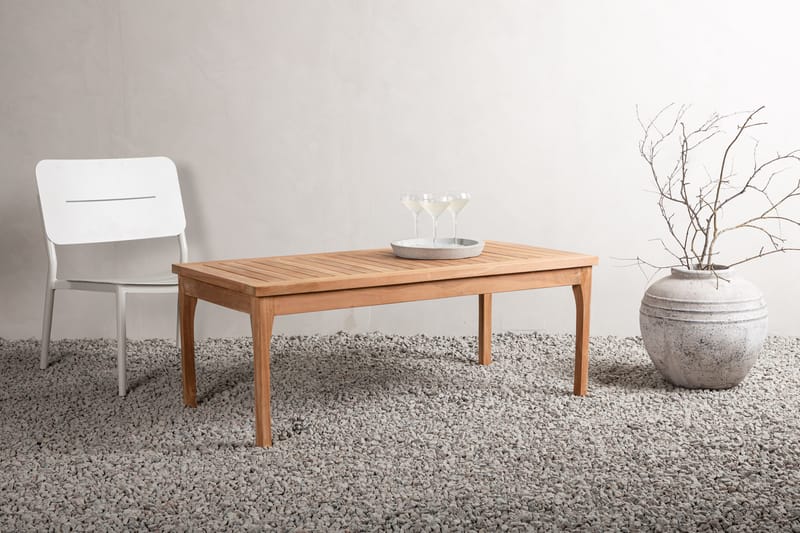 Sofabord 120 cm - Beige - Hagemøbler - Hagebord - Loungebord & Sofabord utendørs