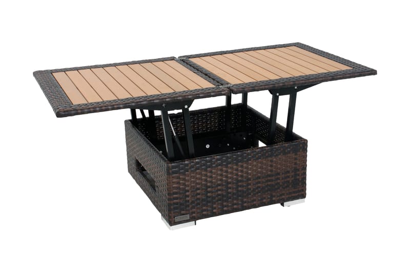 Sofabord - Brun - Hagemøbler - Balkong - Balkongmøbler - Balkongbord