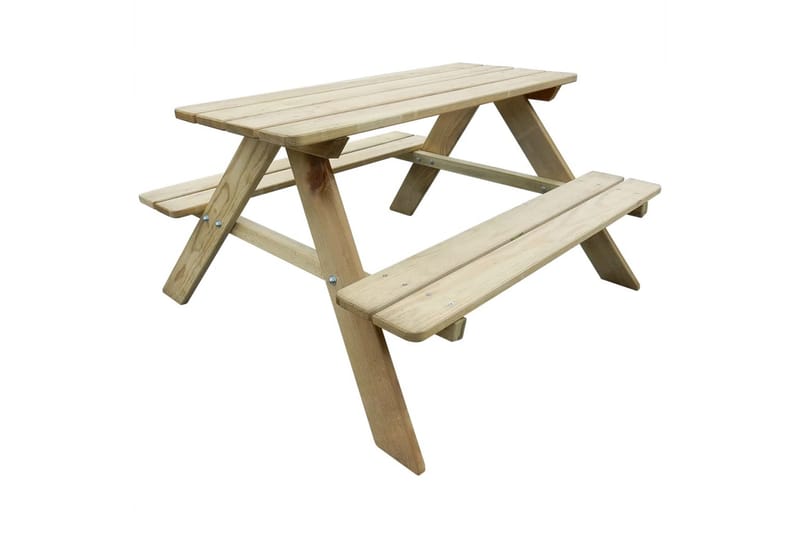 Barnas Piknikbord 89 x 89,6 x 50,8 cm Furutre (41701) - Furu - Hagemøbler - Hagebord - Piknikbord