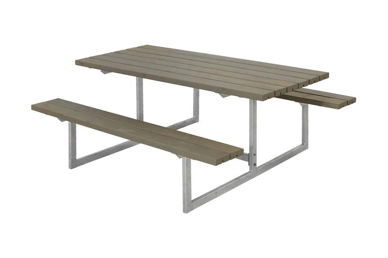 Basic bord- og benkesett lengde 177 cm - Hagemøbler - Hagebord - Piknikbord