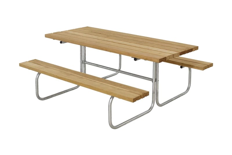 Classic bord- og benkesett B: 155 L: 177 H: 73 cm - Hagemøbler - Hagebord - Piknikbord