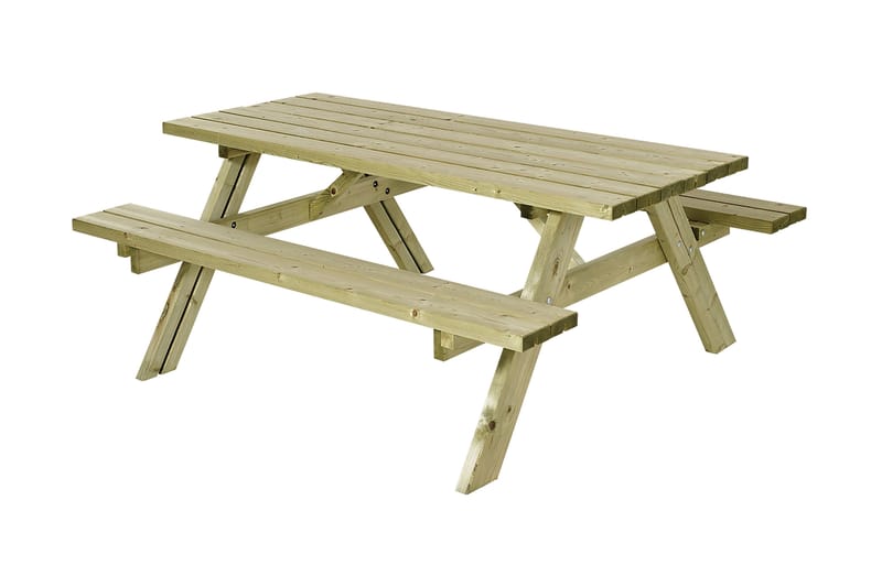 Gudrun Piknikbord med Benk - Tre - Hagemøbler - Hagebord - Piknikbord