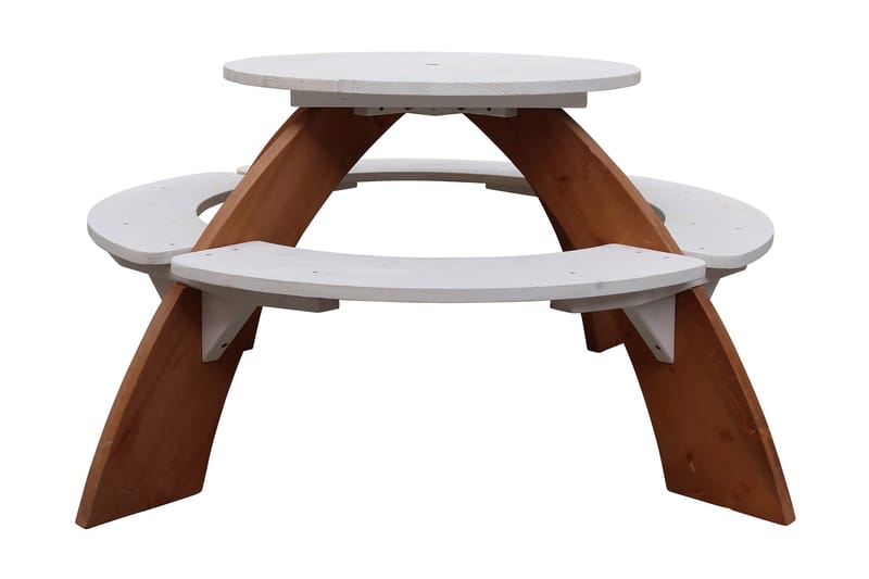 Orion Piknikbord med Parasoll Brun - AXI - Hagemøbler - Hagebord - Piknikbord